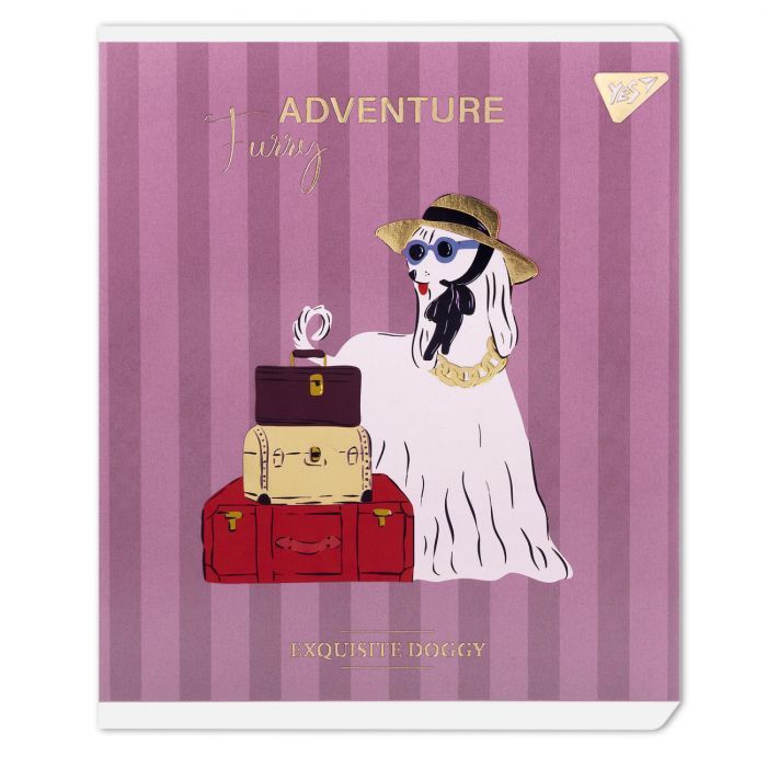 Зошит Yes Exquisite doggy А5 24 аркушів клітинка (767536) зображення 2
