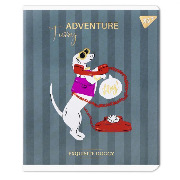 Зошит Yes Exquisite doggy А5 24 аркушів клітинка (767536) зображення 5