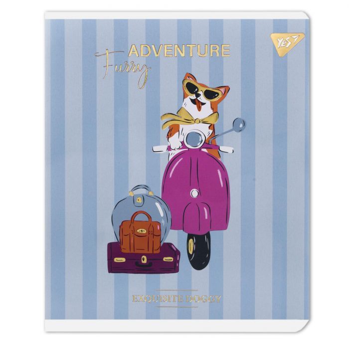 Зошит Yes Exquisite doggy А5 24 аркушів клітинка (767536) зображення 8
