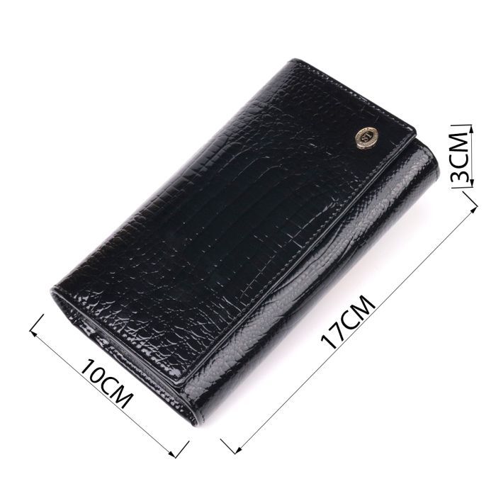 Гаманець ST Leather Чорний (19403) зображення 4