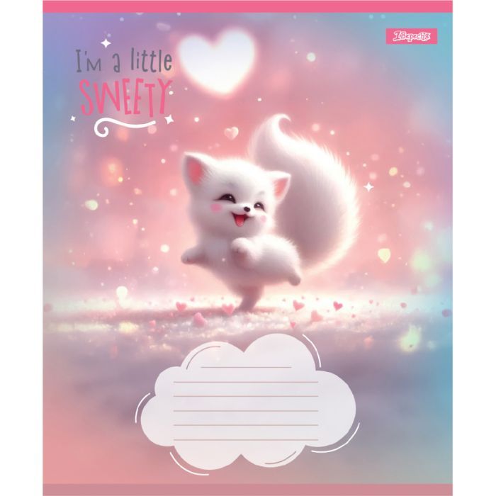 Тетрадь 1 вересня Sweety А5 12 листов линия (768125) изображение 2