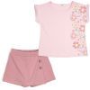 Набор детской одежды Breeze с шортами-юбкой (21786-128G-pink)