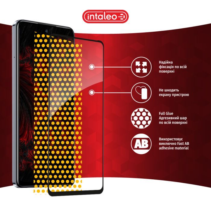 Скло захисне Intaleo Full Glue Infinix Hot 40 Black (1283126589195) зображення 7