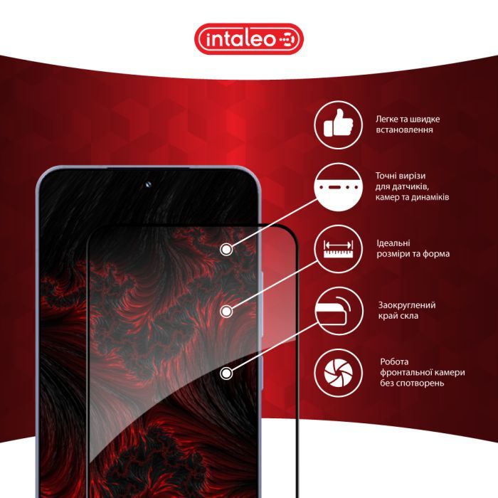 Скло захисне Intaleo Full Glue Xiaomi 15 Black (1283126607349) зображення 3