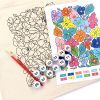 Набор для творчества Rosa Talent екосумка-розмальовка, Funny Flowers, 38х42 см (4823098543510) изображение 4