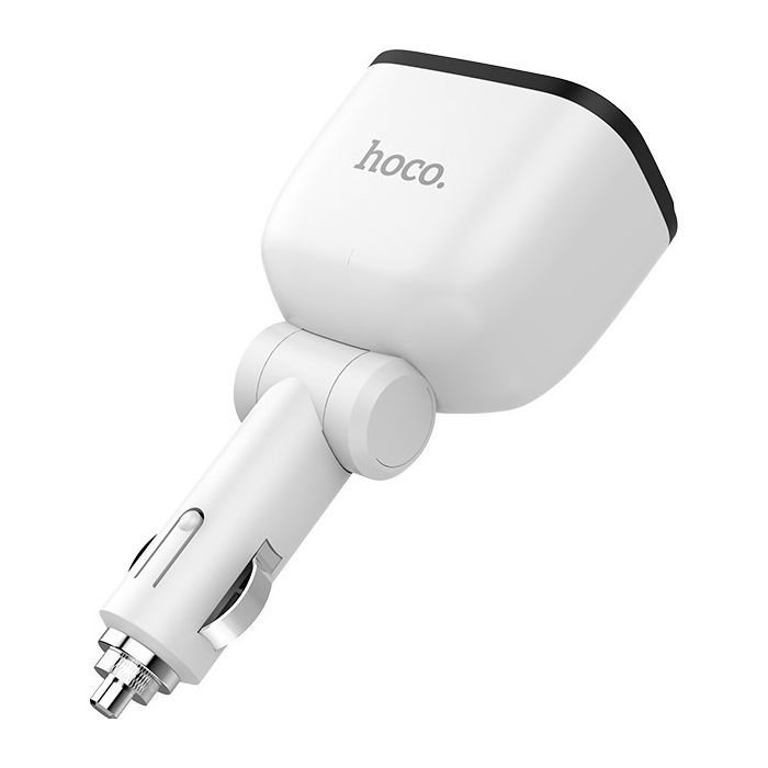 Зарядное устройство HOCO HOCO Z28 Power ocean 2xUSB + display White (6957531091967) изображение 3