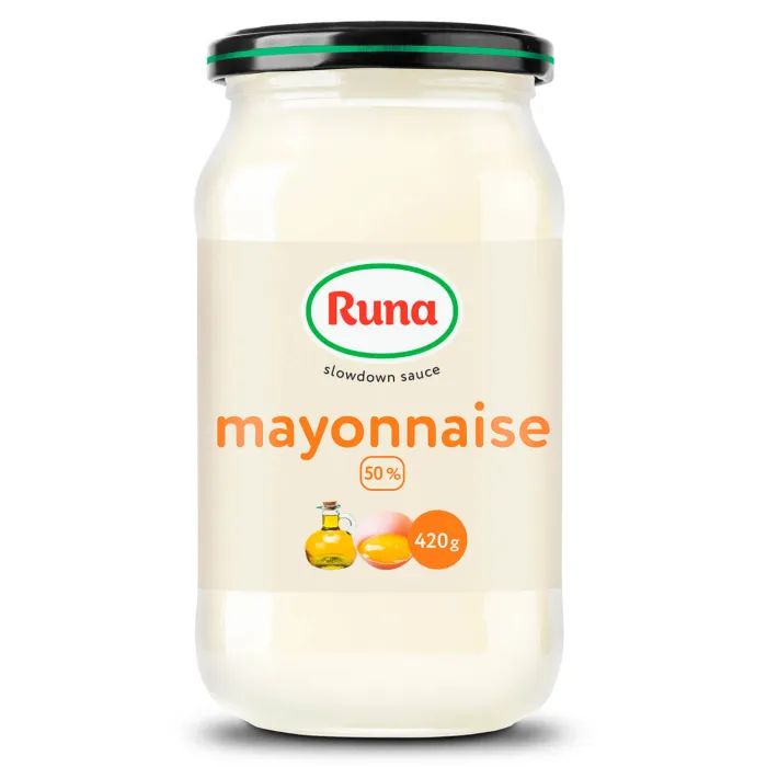 Соус Руна Майонез 50% жиру 420 г (4820015948434)