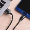Дата кабель USB 2.0 AM to USB-C 1.0m 3A PVC BX19 black BOROFONE (6931474701794) изображение 3