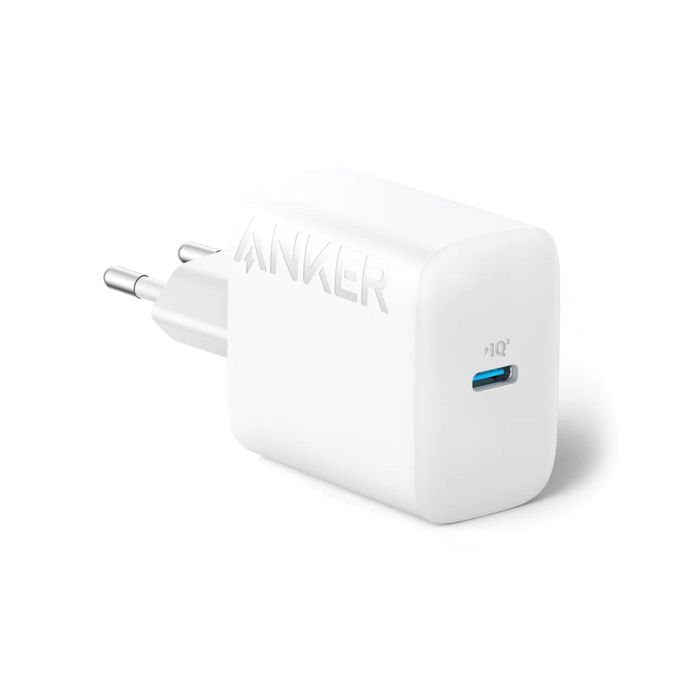 Зарядний пристрій Anker PowerPort 20W USB-C + cable USB-C White (B2347G21)