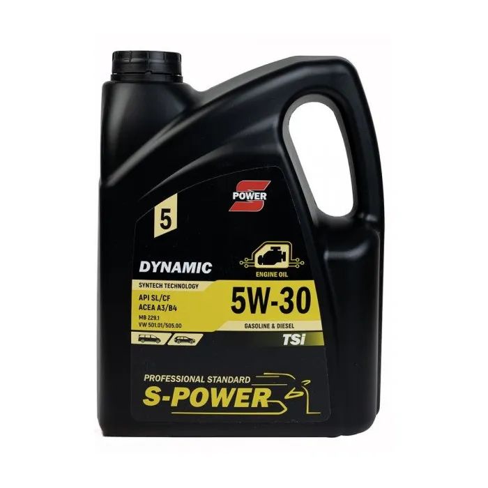 Моторное масло S-POWER DYNAMIC TSi 5W-30 5л