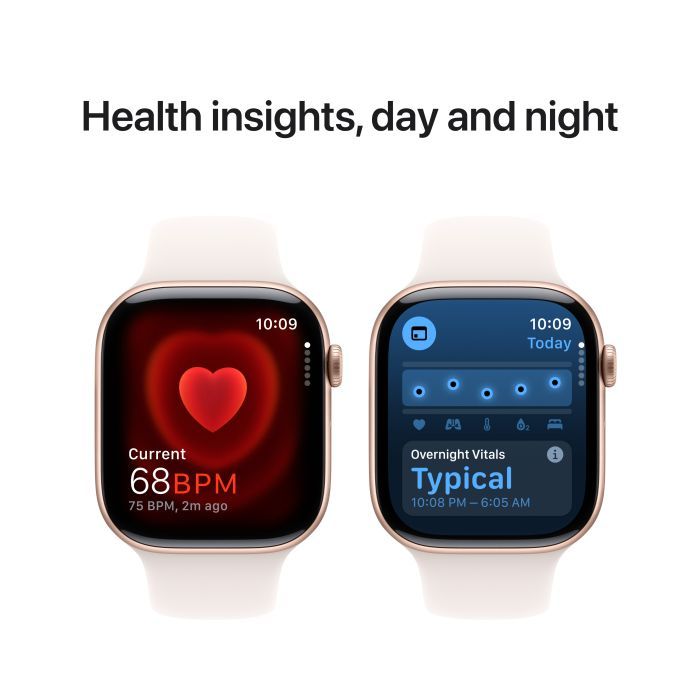 Смарт-часы Apple Watch Series 10 GPS + Cellular 42mm Jet Black Aluminium Case with Black Sport Band - M/L (MWX73QH/A) изображение 5