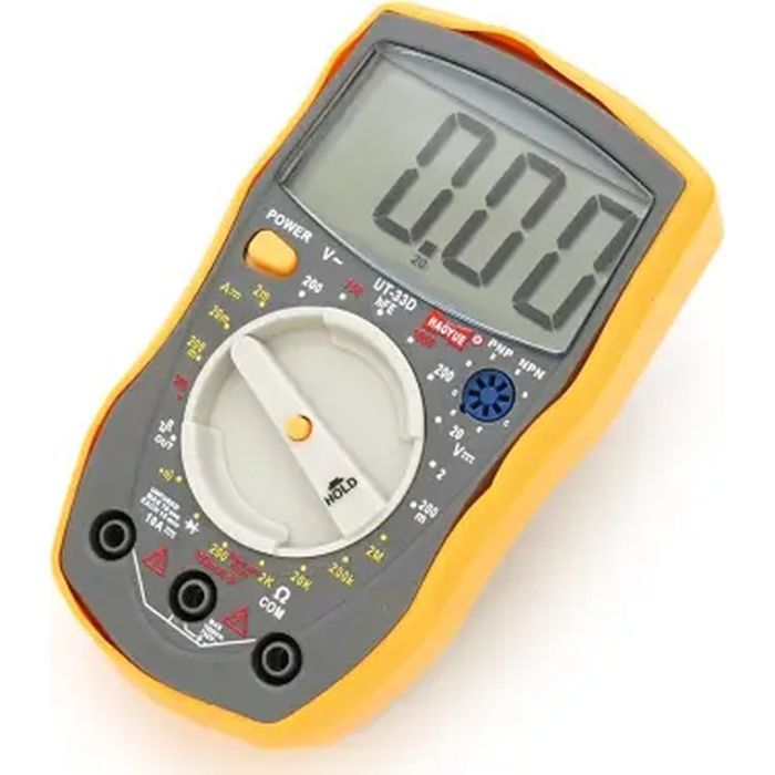 Цифровий мультиметр HAOYUE DT-33D, щупи, Box (HAOYUE DT-33D) зображення 2