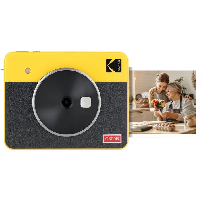 Цифровой фотоаппарат Kodak Mini Shot 3 Retro Yellow (C300R)