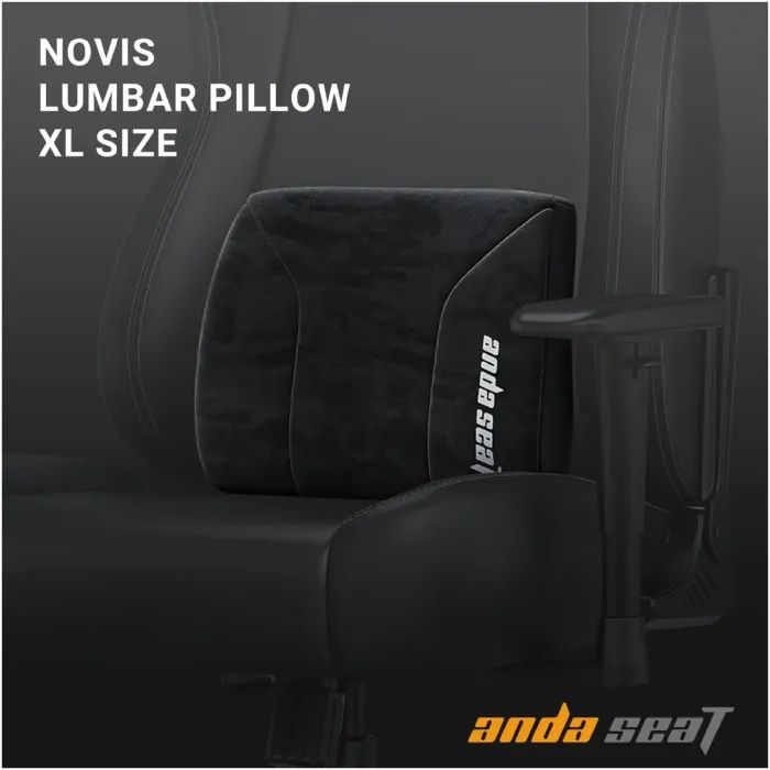 Подушка для кресла Anda Seat Novis Lumbar Pillow Size XL Black (AC-YZ-AD23XL-B-F-J) изображение 4