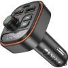FM модулятор BOROFONE BC59, Black, Box изображение 2