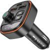 FM модулятор BOROFONE BC59, Black, Box изображение 6