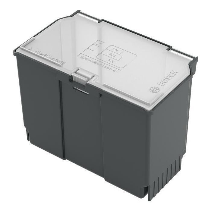 Ящик для інструментів Bosch SystemBox M, 176x105x133мм, 0.2кг (1.600.A01.V7P) зображення 3