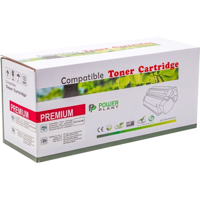 Картридж PowerPlant HP CLJ M554 CY (PP-W2121ACY) изображение 4