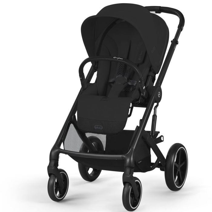 Коляска Cybex Balios S Lux BLK Moon Black (з бампером) (524001171)