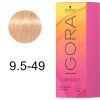 Фарба для волосся Schwarzkopf Professional Igora Vibrance 9.5-49 Бежево-фіолетовий тонер (7702045183788) зображення 2
