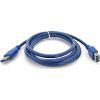 Дата кабель USB 3.0 AM/AF 1.5m blue Voltronic (YT-3.0AM\AF-1.5BL)