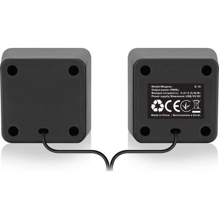 Акустична система REAL-EL S-13 USB Black (EL121100021) зображення 7