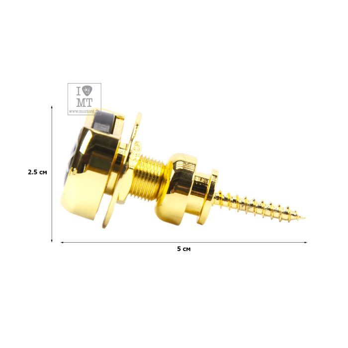 Стреплок для ремня Fender Infinity Strap Locks Gold (230257) изображение 4