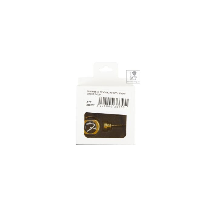 Стреплок для ремня Fender Infinity Strap Locks Gold (230257) изображение 6