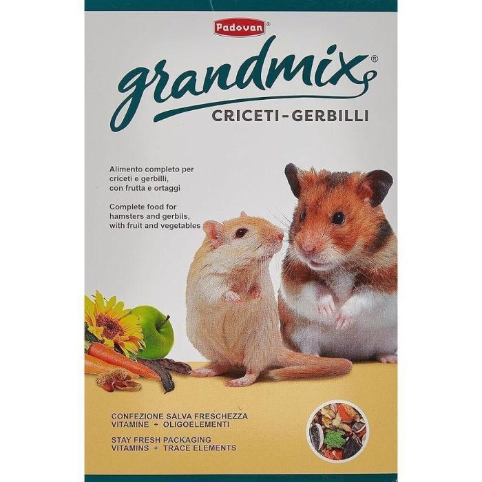 Корм для гризунів Padovan GrandMix Criceti для хом'яків и мишей 400 г (8001254004143)