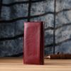 Гаманець ST Leather З натуральної шкіри Бордовий (23065) зображення 11