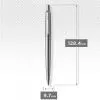 Ручка шариковая Parker JOTTER 17 UKRAINE SS CT BP Трезубец ВСУ (глад.) (16132_T039t) изображение 4