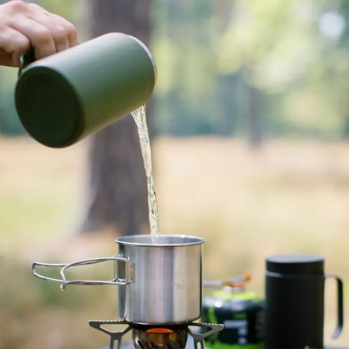 Термокружка Tribe Adventure Mug 450 мл olive (T-FA-0032-olive) зображення 10
