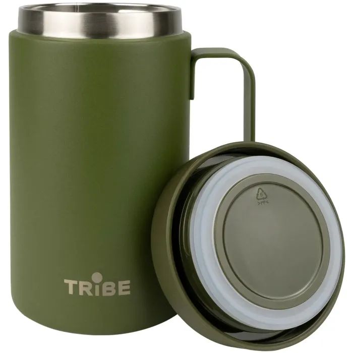 Термокружка Tribe Adventure Mug 450 мл olive (T-FA-0032-olive) зображення 2