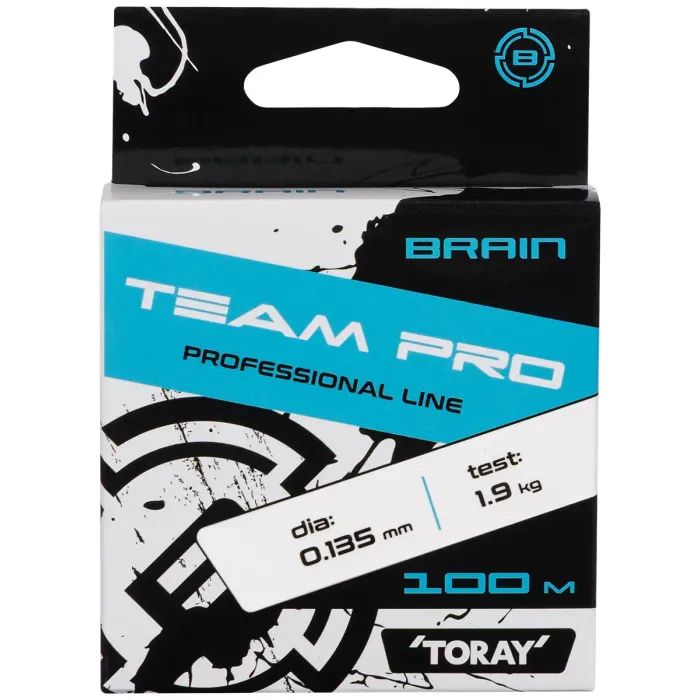Леска Brain Team Pro 100m 0.11mm 1.2 kg (1858.26.92) изображение 2