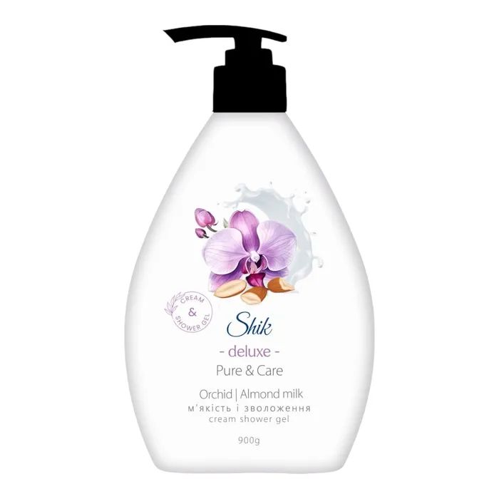 Гель для душа Shik Deluxe Pure & Care Orchid and Almond Milk 900 г (4823107609534)