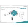 Переходник USB-C + USB 3.0 to RJ45 2500Mbps Ethernet Digitus (DN-3028) изображение 10