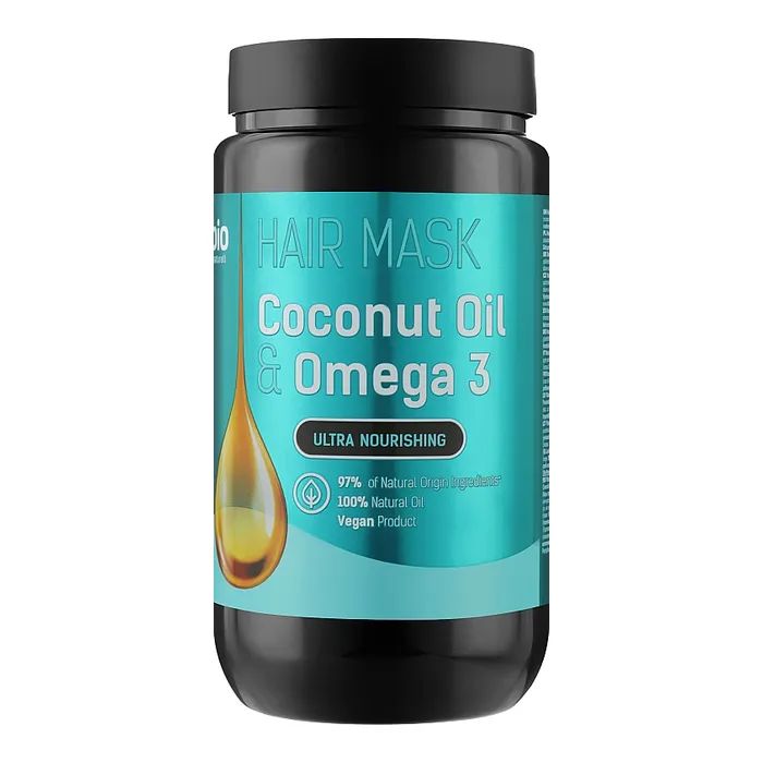 Маска для волосся Bio Naturell Coconut Oil & Omega 3 946 мл (4820168433979)