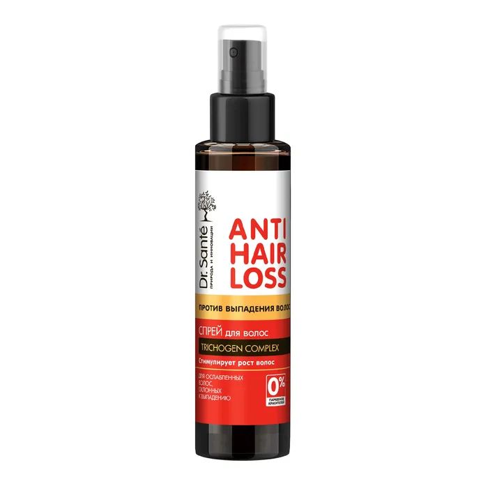 Спрей для волосся Dr. Sante Anti Hair Loss Spray Для ослабленого і схильного до випадіння волосся 150 мл (4823015936647) зображення 2