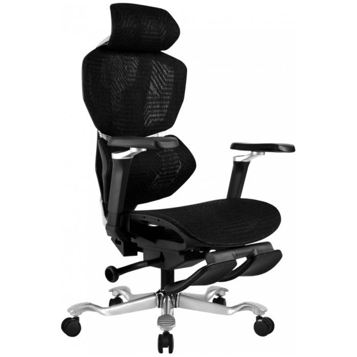 Кресло игровое GT Racer X-7001 Black/Yellow изображение 2