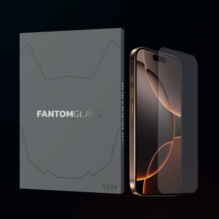 Скло захисне iLera Fantom Glass iPhone 16 Pro Max (ILFANT16PRMX) зображення 3