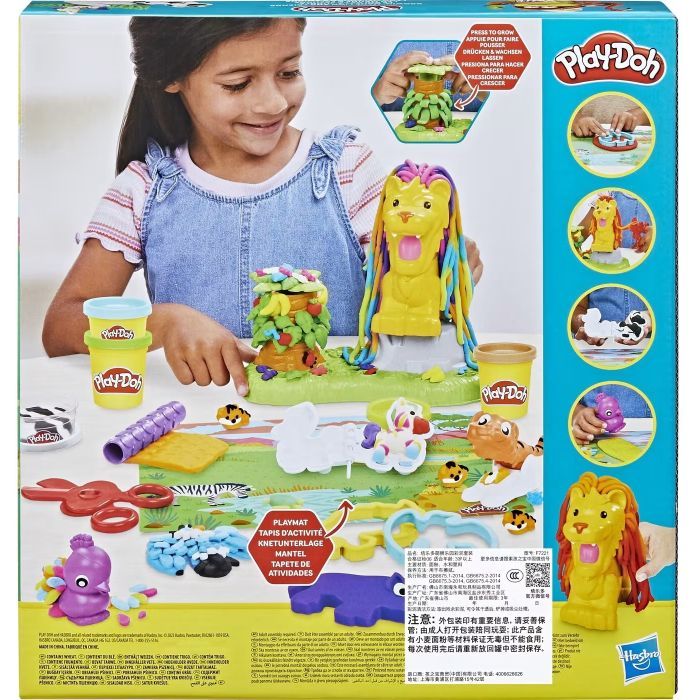 Набор для творчества Hasbro Play-Doh Лев та друзі (F7221) изображение 3