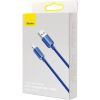 Дата кабель USB 2.0 AM to Lightning 2.0m 2.4A blue Baseus (CAJY000103) изображение 4
