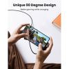 Дата кабель USB-C 2.0 to USB-C 3.0m 90° corner US334 black Ugreen (20583) зображення 6
