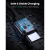Дата кабель USB-C 2.0 to USB-C 3.0m 90° corner US334 black Ugreen (20583) зображення 9