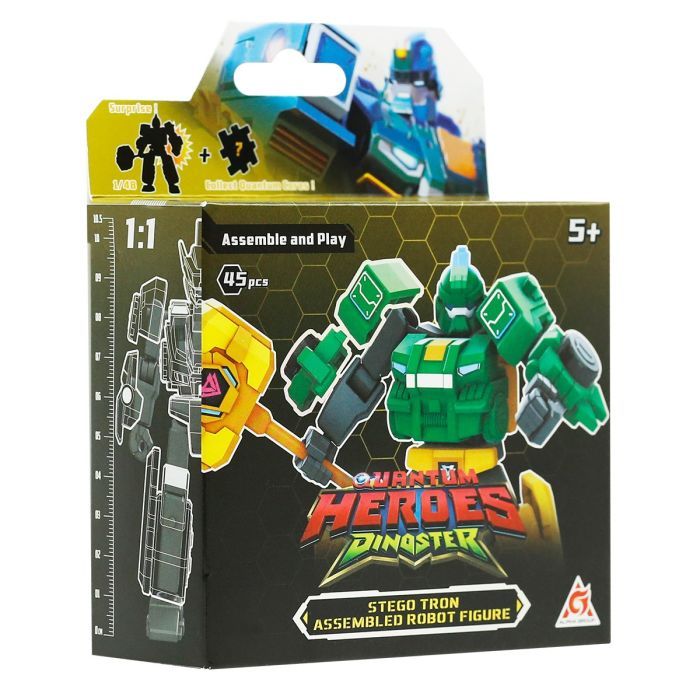 Конструктор Dinoster Робот - Стего Трон (EU580881A-4) изображение 7
