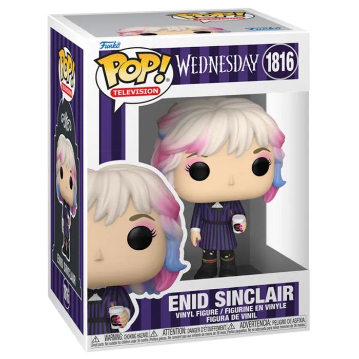 Фігурка Funko Pop серії Венздей 2 - Енід Сінклер з кавою (86681) зображення 2