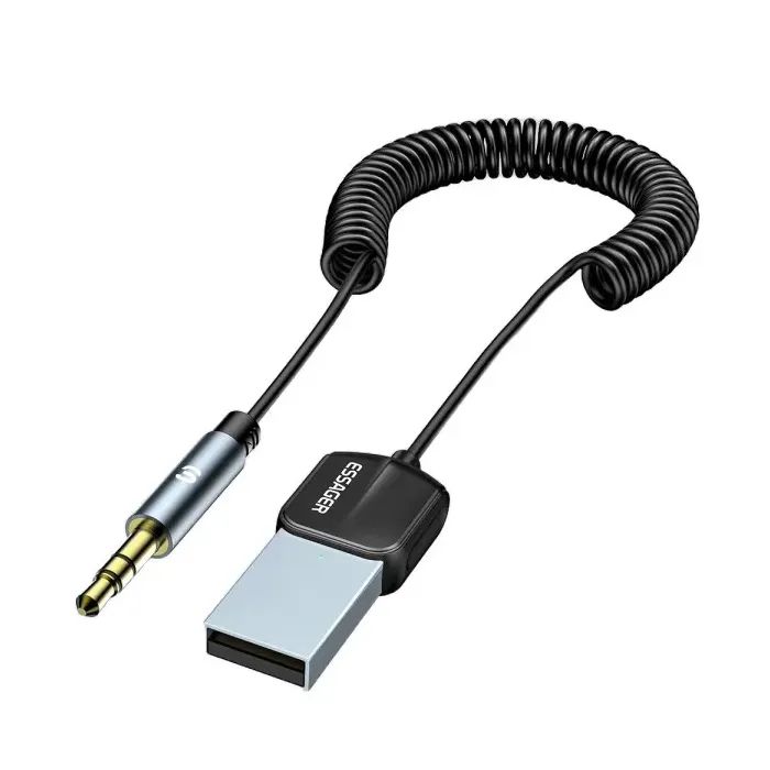 Bluetooth трансмиттер Essager Lingfeng Bluetooth 5.0 Aux Adapter Car Wireless Receiver USB (EBT-LF01-P) изображение 2