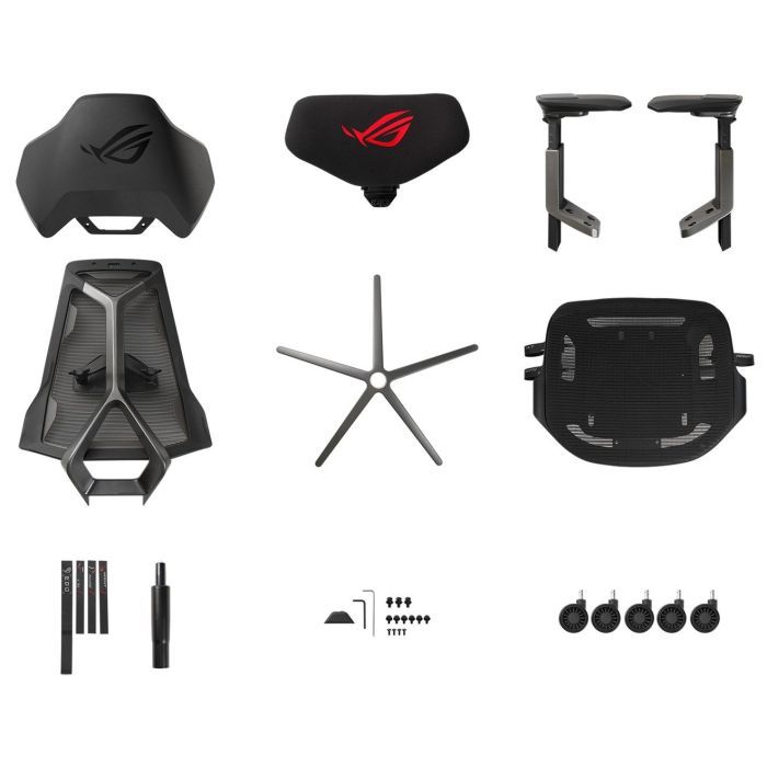 Кресло игровое ASUS SL400 ROG DESTRIER ERGO (90GC0120-MSG010/020) изображение 7
