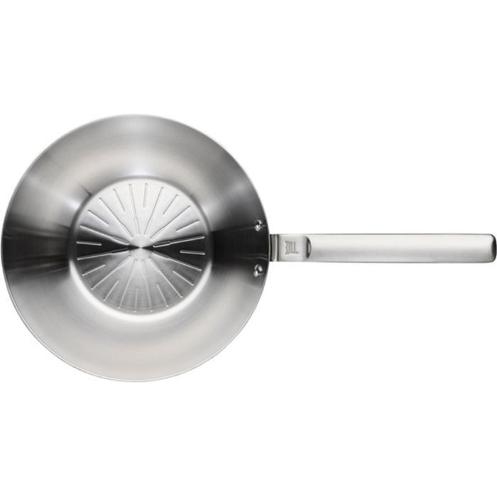 Сковорода Fiskars Вок Norden 28 см без покриття (1067630) изображение 3