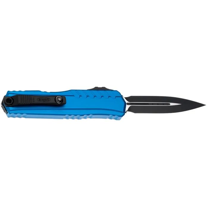 Ніж Microtech Cypher II D/E Black Blade Standard Blue (1242-1BL) зображення 2 Ніж Microtech Cypher II D/E Black Blade Standard Blue (1242-1BL) зображення 2